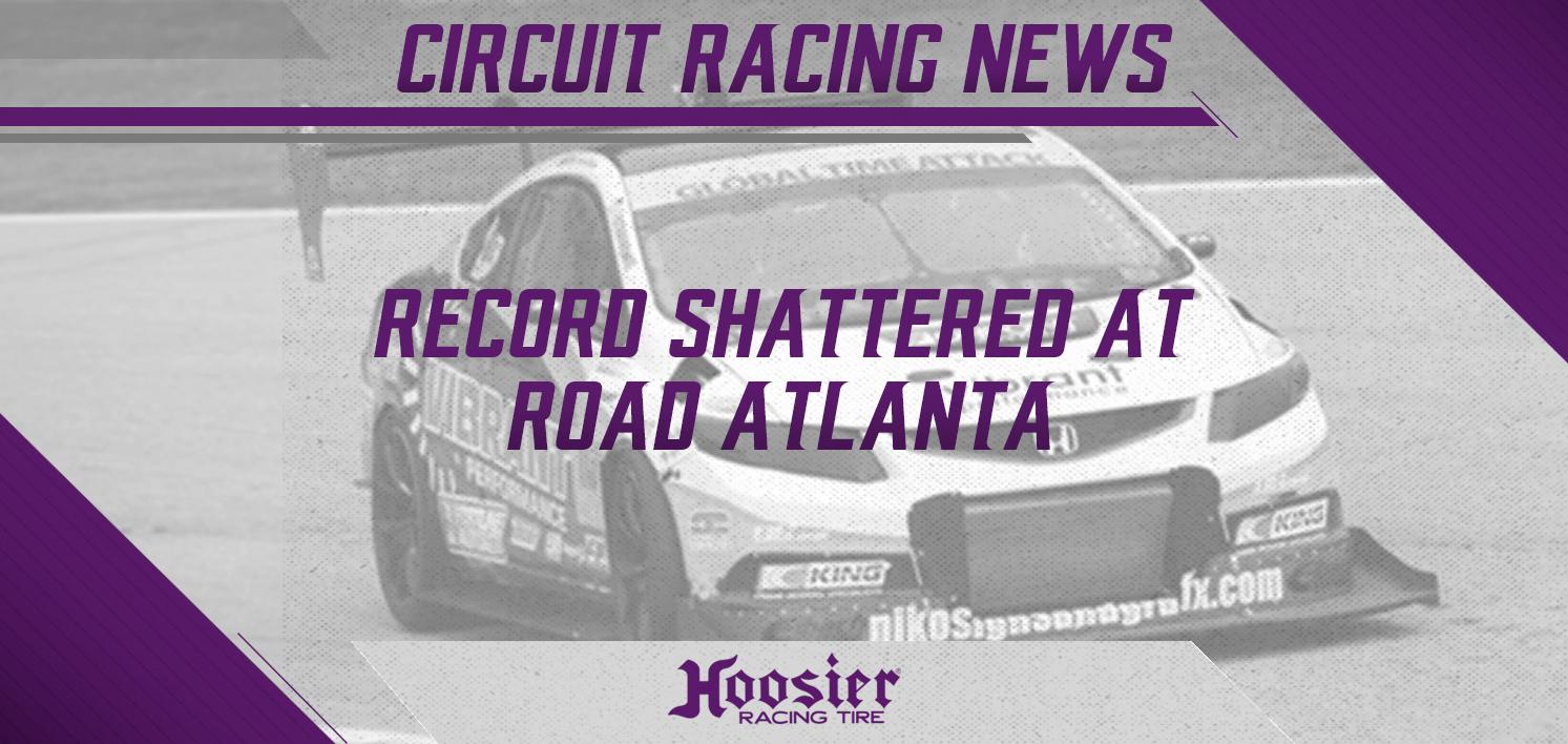 Record Shattered at Road Atlanta on Hoosier Tires